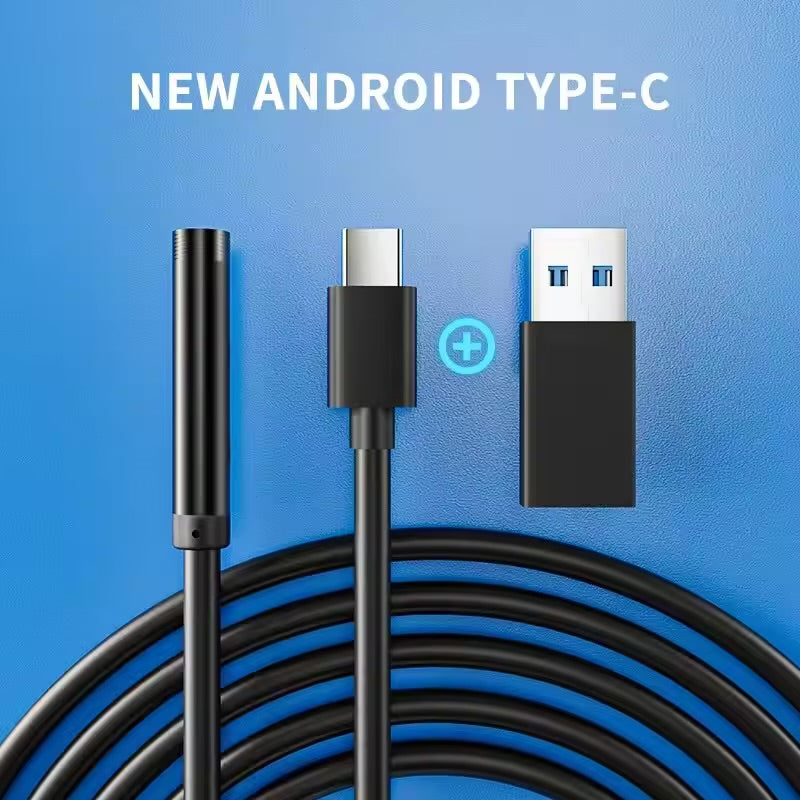 Caméra Endoscopique HD Étanche IP67 pour Smartphone